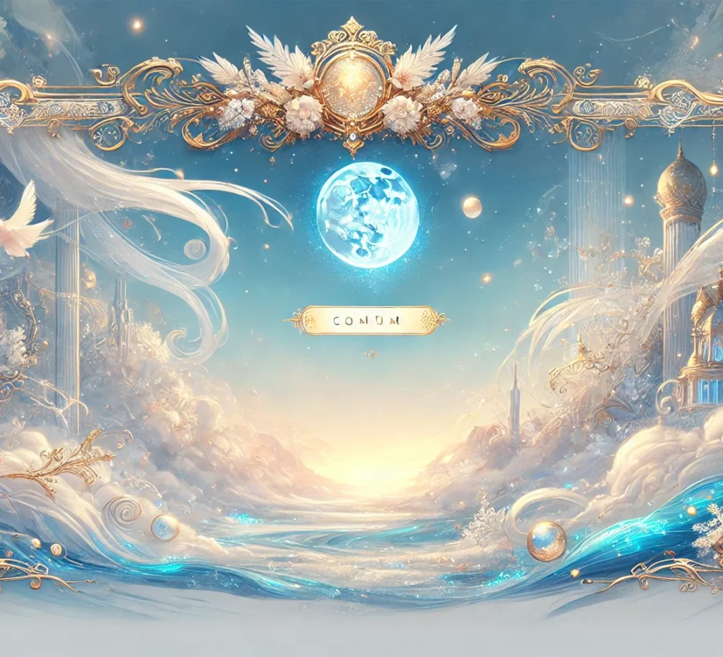 占いや運の力を使って人生を向上させていく神秘的なイメージ